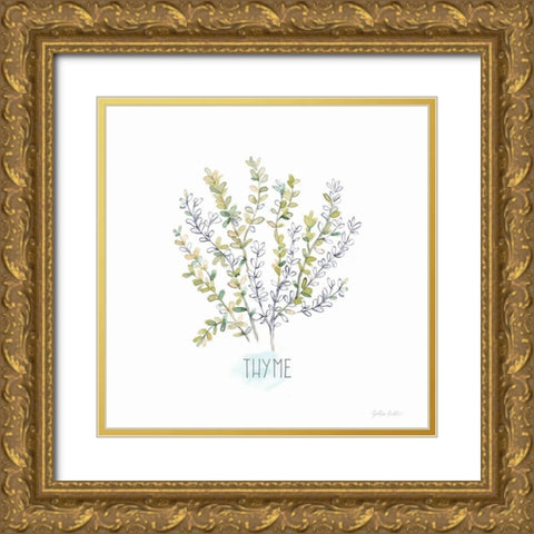 Let it Grow XVII Gold Ornate Wood Framed Art Print with Double Matting by Coulter, Cynthia