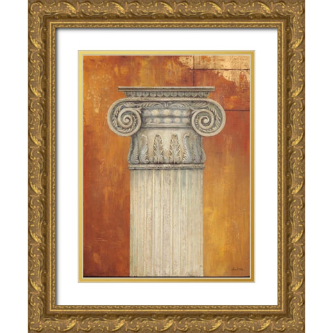 Pillar 1 Gold Ornate Wood Framed Art Print with Double Matting by Fisk, Arnie