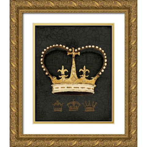 Royal Crown Gold Ornate Wood Framed Art Print with Double Matting by Fisk, Arnie