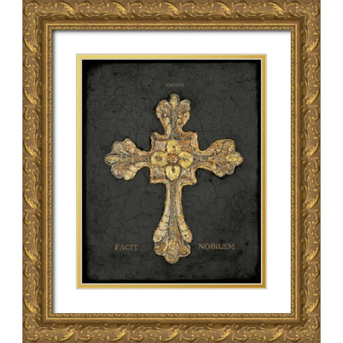 Noble Spirit Gold Ornate Wood Framed Art Print with Double Matting by Fisk, Arnie