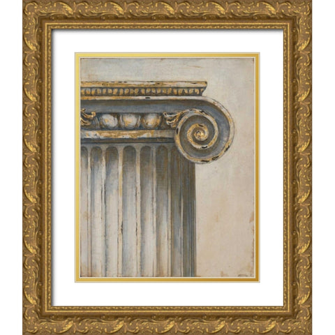 Royal Colonnade Gold Ornate Wood Framed Art Print with Double Matting by Fisk, Arnie