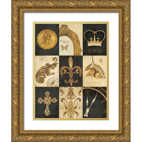 Gilded Story Gold Ornate Wood Framed Art Print with Double Matting by Fisk, Arnie
