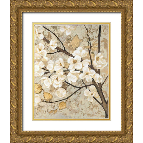 Illuminated View Gold Ornate Wood Framed Art Print with Double Matting by Theodosiou, Matina