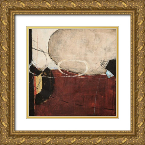 Enfoque IX Gold Ornate Wood Framed Art Print with Double Matting by Villarreal Villarreal, Gabriela