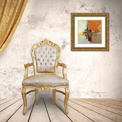 Before Phase Gold Ornate Wood Framed Art Print with Double Matting by Villarreal Villarreal, Gabriela