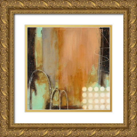 Sheer Pleasure Gold Ornate Wood Framed Art Print with Double Matting by Villarreal Villarreal, Gabriela