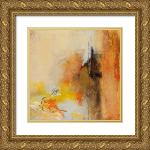 Livre Series 2 Gold Ornate Wood Framed Art Print with Double Matting by Villarreal Villarreal, Gabriela
