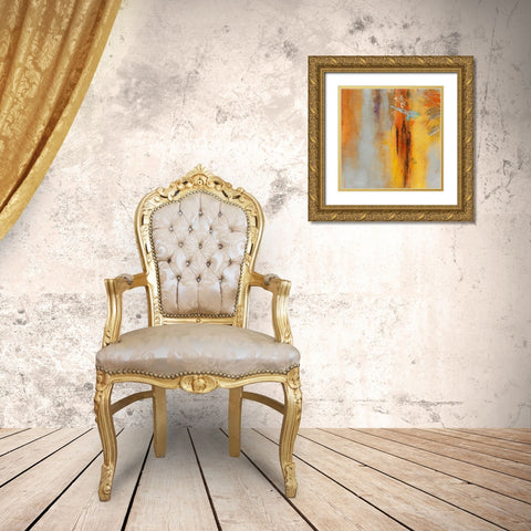 Livre Gold Ornate Wood Framed Art Print with Double Matting by Villarreal Villarreal, Gabriela