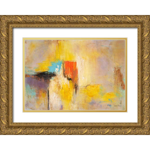Infinite Inspiration Gold Ornate Wood Framed Art Print with Double Matting by Villarreal Villarreal, Gabriela