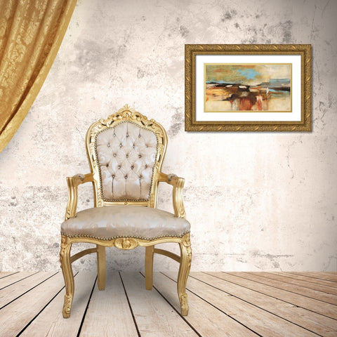 Reflejo De Mi Gold Ornate Wood Framed Art Print with Double Matting by Villarreal Villarreal, Gabriela