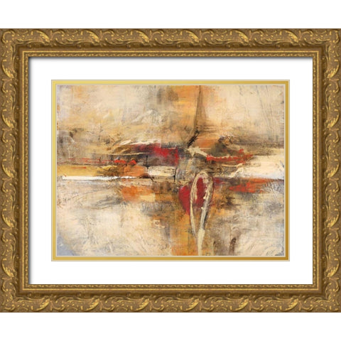 Cross Purpose Gold Ornate Wood Framed Art Print with Double Matting by Villarreal Villarreal, Gabriela