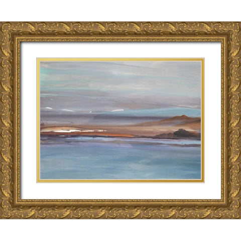 Sea to Sky 1 Gold Ornate Wood Framed Art Print with Double Matting by Gold, Lora