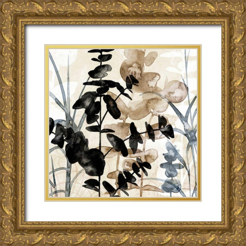 Natural Botanical 1 Gold Ornate Wood Framed Art Print with Double Matting by Pluch, Melissa