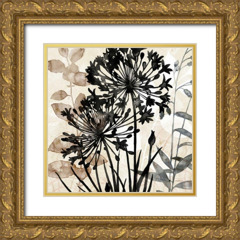 Natural Botanical 2 Gold Ornate Wood Framed Art Print with Double Matting by Pluch, Melissa