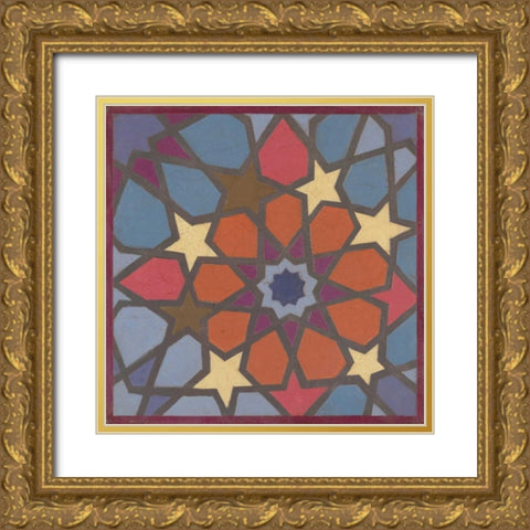 Global Star Gold Ornate Wood Framed Art Print with Double Matting by Smith, Hope