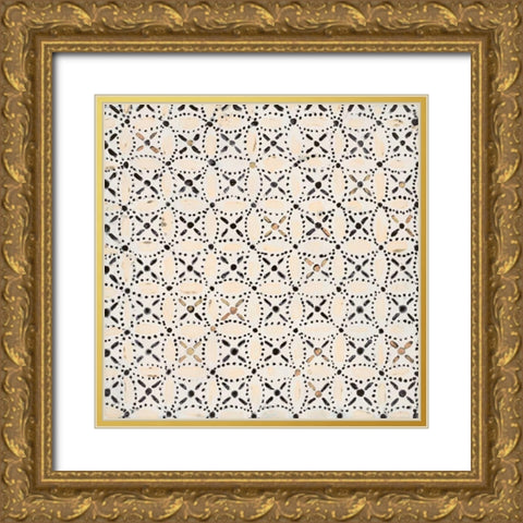 Tribal Impression 6 Gold Ornate Wood Framed Art Print with Double Matting by Smith, Hope