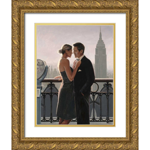 International Rendezvous Gold Ornate Wood Framed Art Print with Double Matting by Sullivan, Myles