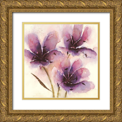 In Bloom 4 Gold Ornate Wood Framed Art Print with Double Matting by Gottschlag, Jurgen