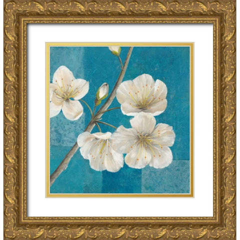 Blossom Bough                            Gold Ornate Wood Framed Art Print with Double Matting by Gottschlag, Jurgen
