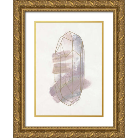 Crystal Reflection 1 Gold Ornate Wood Framed Art Print with Double Matting by Ioco, Filippo