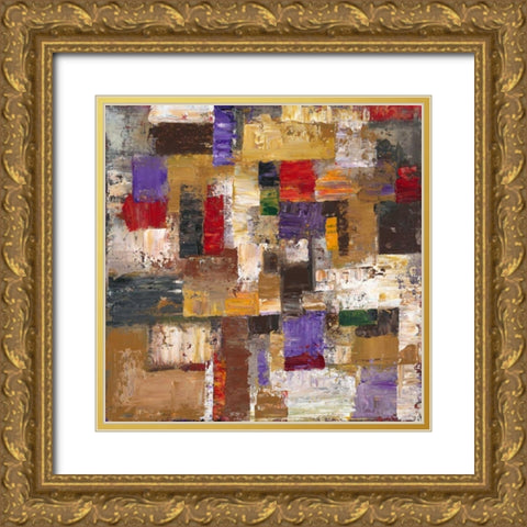 All that Jazz 2 Gold Ornate Wood Framed Art Print with Double Matting by Taylor, Marc