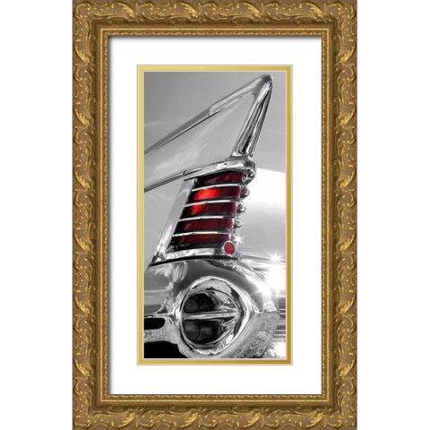White Tailfin Gold Ornate Wood Framed Art Print with Double Matting by McCarthy, Matt