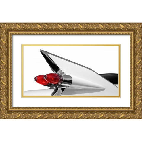 Jet Age Gold Ornate Wood Framed Art Print with Double Matting by McCarthy, Matt