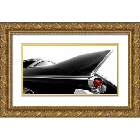 Jet Era Gold Ornate Wood Framed Art Print with Double Matting by McCarthy, Matt