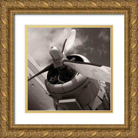 Towards the Sky Gold Ornate Wood Framed Art Print with Double Matting by McCarthy, Matt