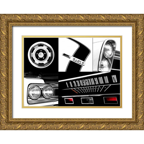 Muscle Gold Ornate Wood Framed Art Print with Double Matting by McCarthy, Matt