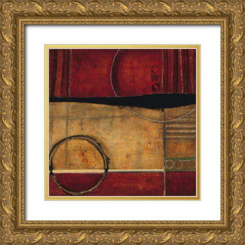 Corridor 1 Gold Ornate Wood Framed Art Print with Double Matting by Dascher, Dennis