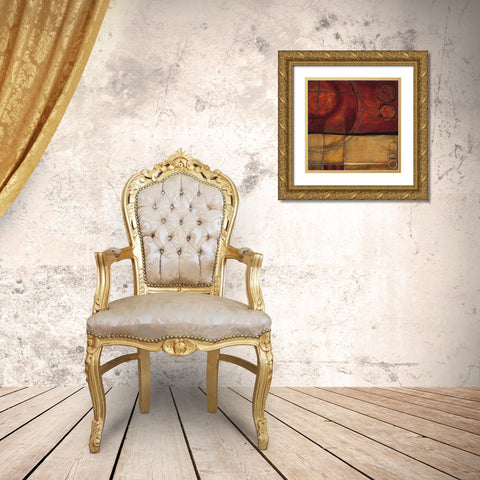 Corridor 2 Gold Ornate Wood Framed Art Print with Double Matting by Dascher, Dennis