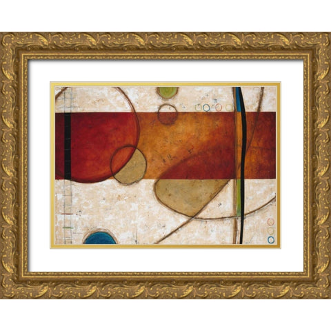 Amber Memories 2 Gold Ornate Wood Framed Art Print with Double Matting by Dascher, Dennis