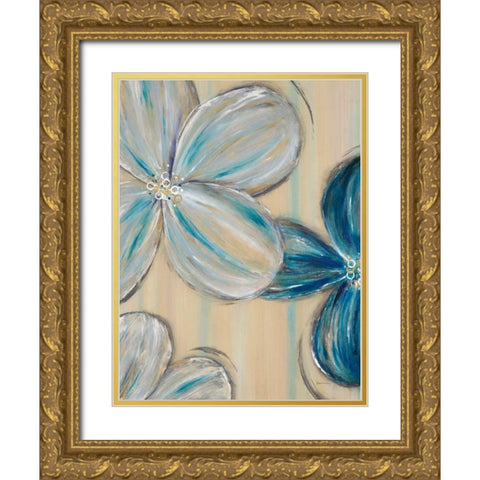 Midnight Glory Gold Ornate Wood Framed Art Print with Double Matting by Dascher, Dennis