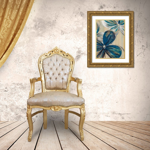 Misty Glory Gold Ornate Wood Framed Art Print with Double Matting by Dascher, Dennis