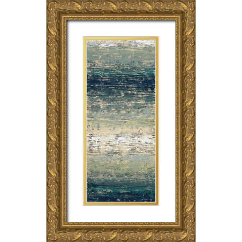 Mountain Breeze Gold Ornate Wood Framed Art Print with Double Matting by Dascher, Dennis