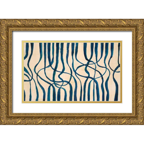 Dream Weaver  Gold Ornate Wood Framed Art Print with Double Matting by Dascher, Dennis
