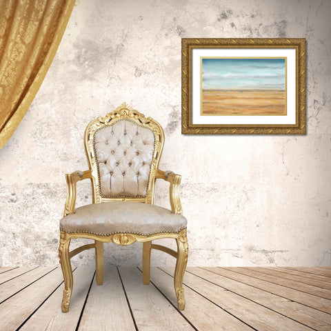 Golden Dawn 2 Gold Ornate Wood Framed Art Print with Double Matting by Dascher, Dennis