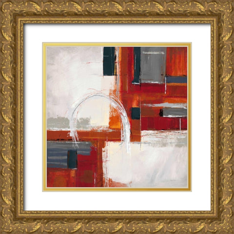 Exploration 1 Gold Ornate Wood Framed Art Print with Double Matting by Dascher, Dennis