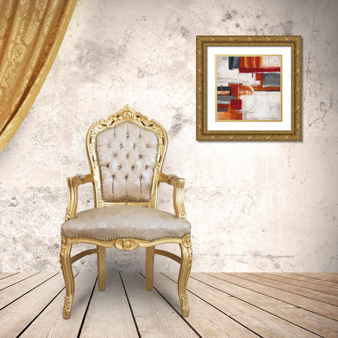 Exploration 2 Gold Ornate Wood Framed Art Print with Double Matting by Dascher, Dennis