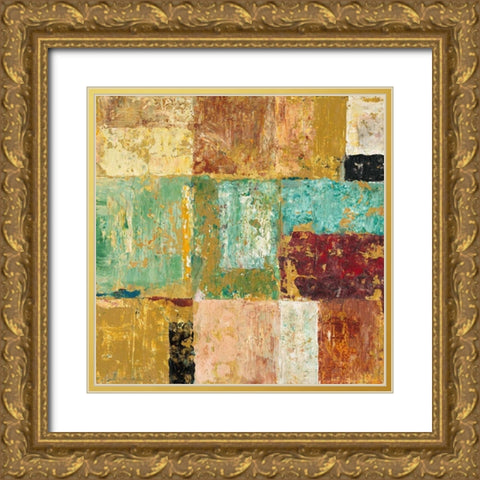 Textured Canvas 2 Gold Ornate Wood Framed Art Print with Double Matting by Mills, Chris
