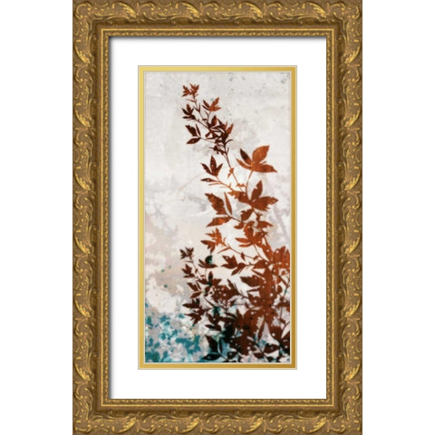 Whistling 2 Gold Ornate Wood Framed Art Print with Double Matting by Roko, Ken