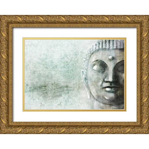 Eastern Influence 2 Gold Ornate Wood Framed Art Print with Double Matting by Roko, Ken