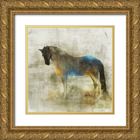 Lone Star 4 Gold Ornate Wood Framed Art Print with Double Matting by Roko, Ken