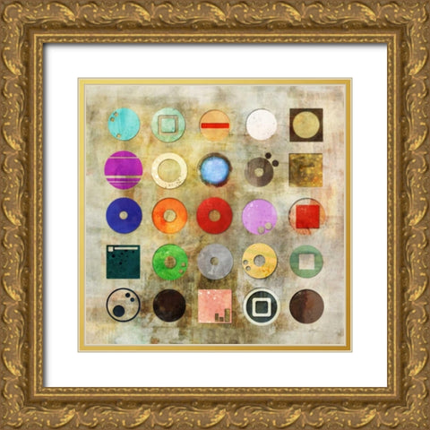 Cognition 2 Gold Ornate Wood Framed Art Print with Double Matting by Roko, Ken