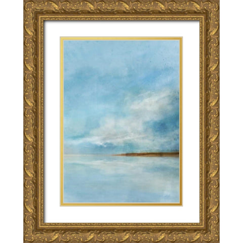 Tidal Dream Gold Ornate Wood Framed Art Print with Double Matting by Roko, Ken