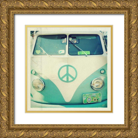 Sweet Ride Gold Ornate Wood Framed Art Print with Double Matting by Dvorak, Vicki