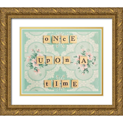Once Upon A Time Landscape Gold Ornate Wood Framed Art Print with Double Matting by Dvorak, Vicki