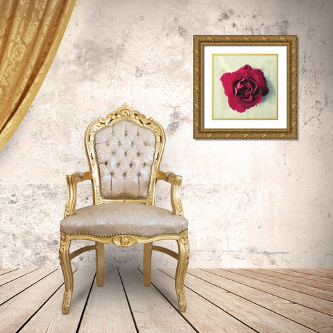 Paris Rose Gold Ornate Wood Framed Art Print with Double Matting by Dvorak, Vicki