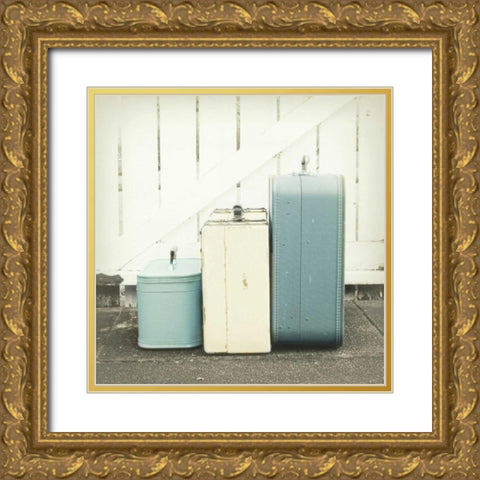 At the Gate Gold Ornate Wood Framed Art Print with Double Matting by Dvorak, Vicki
